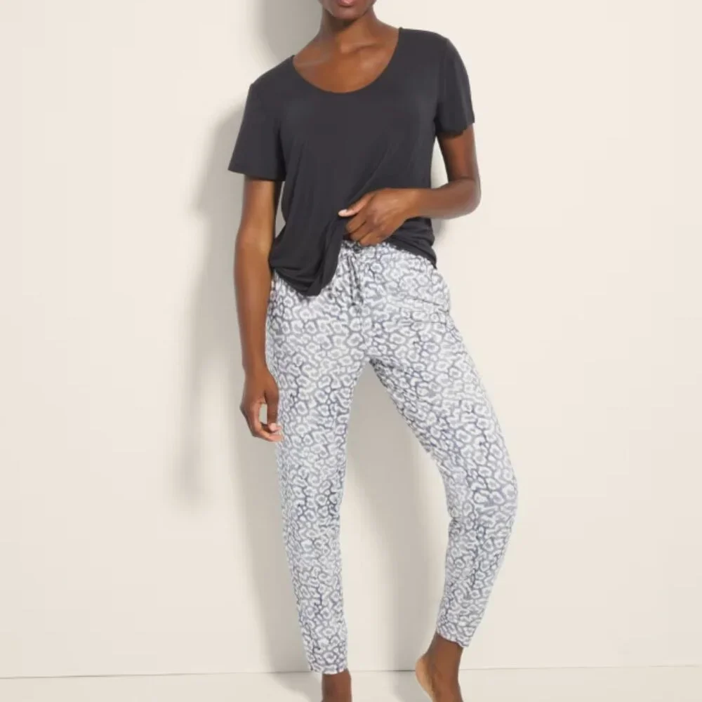 NWT Soma COOL NIGHTS Banded Bottom/Short Sleeve Pajama Set